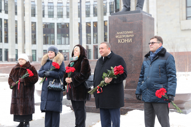 В Санкт-Петербурге прошли мероприятия, посвященные 181-й годовщине со дня рождения Анатолия Кони