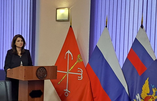 Заседание Координационного совета при Главном управлении Минюста России по Санкт-Петербургу и Ленинградской области.