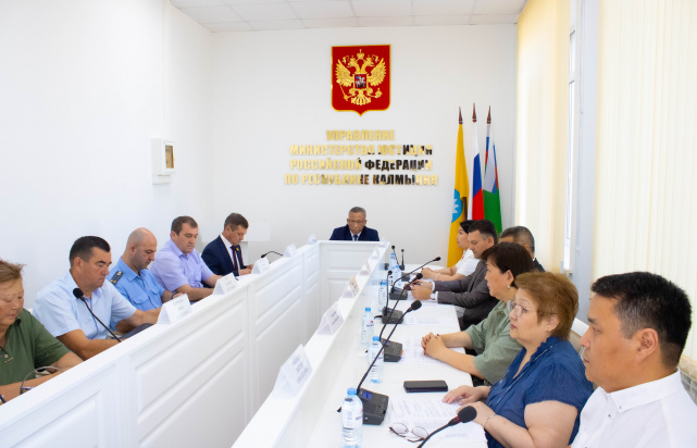 Итоговое совещание Управления Минюста России по Республике Калмыкия за 1 полугодие 2024 года, Элиста