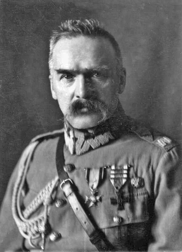 Юзеф Пилсудский, польский военный, государственный и политический деятель, первый глава возрождённой Речи Посполитой, активный сторонник доктрины прометеизма. 1920-е гг.