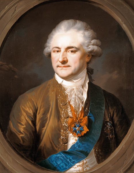 Станислав Август Понятовский. Худ. И. Лампи. 1790 г.  В 1755—1756 гг. жил в России в качестве личного секретаря английского посланника Ч. Уильямса. В 1764-1795 гг. – король Речи Посполитой.