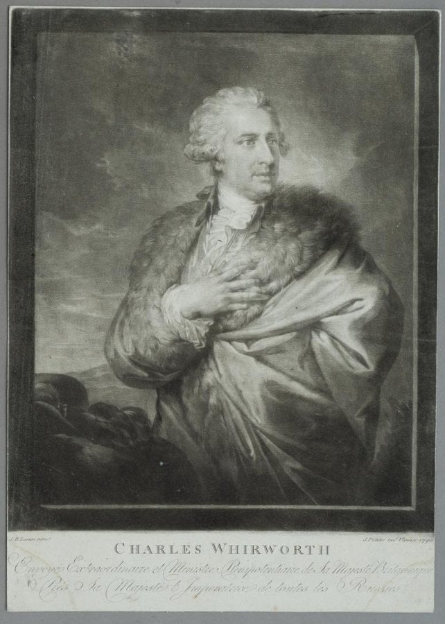 Портрет Чарльза Уитворта. Худ. И. Пихлер, Австрия, 1790 г., ГИМ