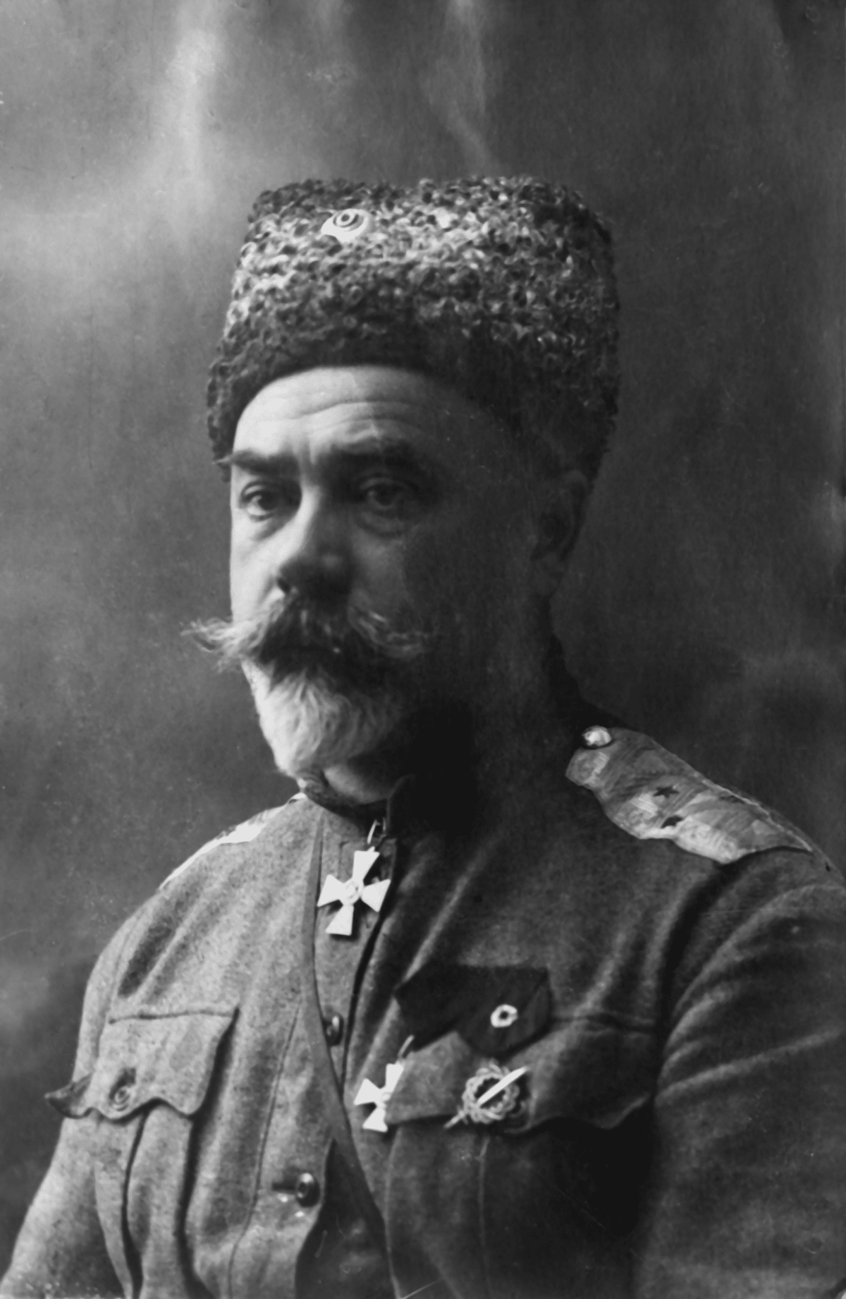 Антон Иванович Деникин, главнокомандующий вооруженными силами на юге России. 1918 г.