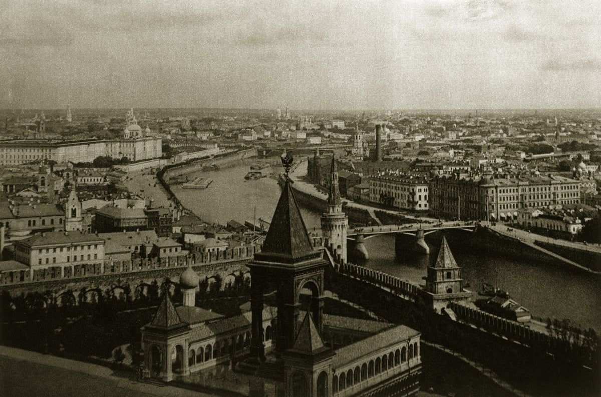 Панорама Москвы. Фотография конца 1920-х гг.