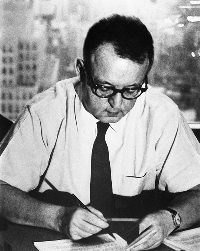 Юджин Лайонс, американский журналист, председатель Американского комитета освобождения от большевизма в 1951-1952 гг.